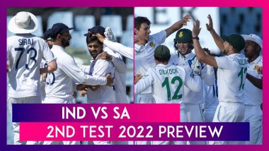 IND vs SA 2nd Test 2022 Preview & Playing XIs: Visitors Eye Series Win