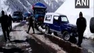 India News | Srinagar-Leh Highway Closed for Vehicular Movement Till Further Orders Due to Snowfall, Extreme Weather