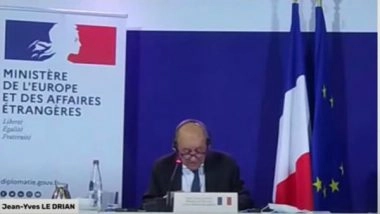 World News | France to Hold Event Focused on EU and Indo-Pacific on Feb 22 Under Its Presidency: French Foreign Minister Drian