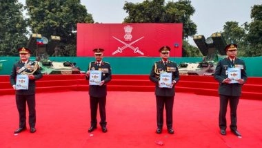 India News | Army Chief Unveils Indian Army's UN Journal Titled 'Blue Helmet Odyssey'