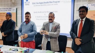 India News | Tele-medicine Technology is Going to Be Main Pillar of India's Future Health Care System: Jitendra Singh