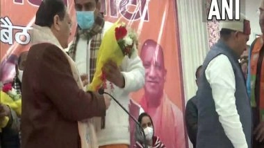 India News | UP Polls: Nadda Holds Meeting with BJP Leaders in Bijnor