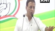 PM Narendra Modi&rsquo;s Decision To Take Road Journey to Hussainiwala Was Not Part of His Original Schedule, Says Congress Leader Randeep Singh Surjewala