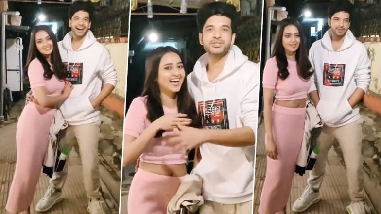 Tejasswi Prakash and Karan Kundrra Spotted Together, TejRan Looks Beautiful as a Couple! (View Pics and Video)