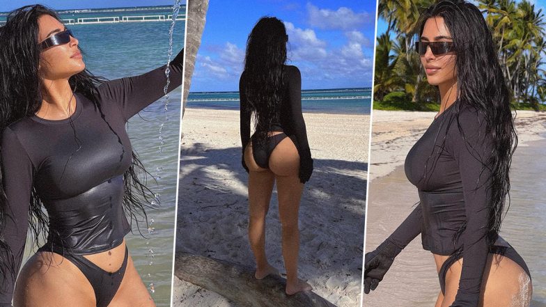 Kim Kardashian Flaunts Her Sexy Curves In The Throwback Pics From Her Tropical Vacay!