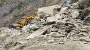 India News | J-K: NH-44 Closed for Vehicular Movement Due to Landslides