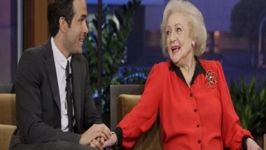 Entertainment News | Ryan Reynolds Pays Tribute to 'The Proposal' Co-star Betty White After Her Demise