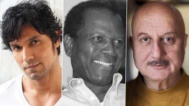 RIP Sidney Poitier: Randeep Hooda, Anupam Kher and Other Bollywood Celebs Mourn the Demise of the Iconic Actor