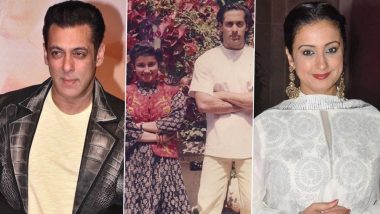 Divya Dutta Shares an Unseen Throwback Picture With Salman Khan From Her Childhood Days With a Sweet Note