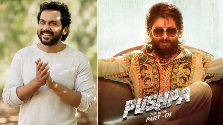 Pushpa: Karthi Is Totally Amazed By Allu Arjun’s ‘Arresting Performance’ In Sukumar’s Film!