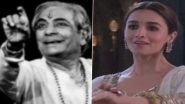 Pandit Birju Maharaj No More: Alia Bhatt Grieves Demise of the Legendary Kathak Dancer Who Taught Her &lsquo;Ghar More Pardesiya&rsquo;