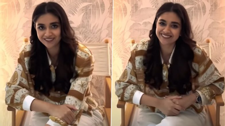 Keerthy Suresh Launches Her YouTube Channel on the Occasion of Republic Day