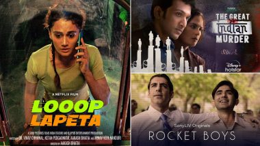 OTT Releases Of The Week: Taapsee Pannu’s Looop Lapeta on Netflix, Pratik Gandhi’s The Great Indian Murder on Disney+ Hotstar, Jim Sarbh’s Rocket Boys on Sony LIV & More
