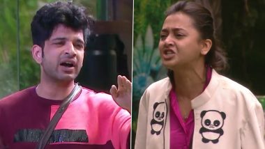 Bigg Boss 15: Tejasswi Prakash, Karan Kundrra Get Into an Ugly Fight Again Amid a Task (Watch Video)