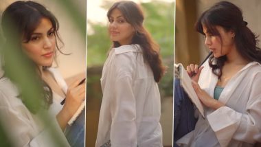 Rhea Chakraborty Shares a Beautiful Self Appreciation Post on Instagram, Says ‘You Are Your Own Best Support’ (Watch Video)