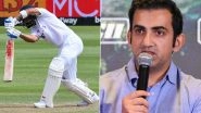 India vs South Africa, 3rd Test 2021&ndash;22: Gautam Gambhir Reacts to Virat Kohli&rsquo;s Patient 79-Run Knock on Day 1, Says, &lsquo;He Left Behind His Ego in the Kit Bag&rsquo;