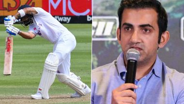 India vs South Africa, 3rd Test 2021–22: Gautam Gambhir Reacts to Virat Kohli’s Patient 79-Run Knock on Day 1, Says, ‘He Left Behind His Ego in the Kit Bag’