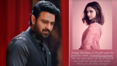 Deepika Padukone Gets The Sweetest Birthday Wish From Her Project K Co-Star Prabhas And It’s A Must See!