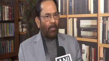 Uttar Pradesh Assembly Elections 2022: BJP Govt Freed UP From Goons, Riots; People With 'Prejudiced Mindset' Should Decide if They Still Want to Support '3 Brotherhood', Says Mukhtar Abbas Naqvi