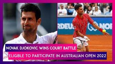 Novak Djokovic To Participate In Australian Open 2022 After Winning Visa Battle