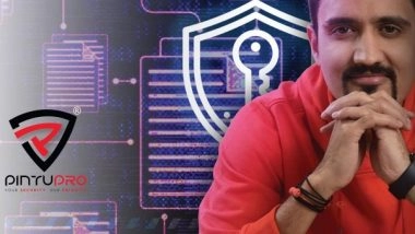 Business News | Pintu Pro, an IT Startup from Vadodara to Launch 'Cyberiology' for Tech-savvy Businesses in India and Abroad