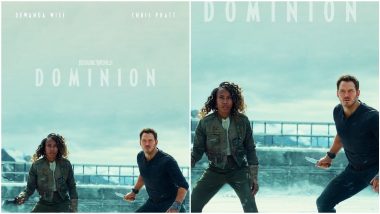 Jurassic World Dominion: Chris Pratt and DeWanda Wise Look Ready for Some Action in the New Poster (View Pic)