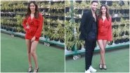 Gehraiyaan Promotions: Ananya Panday Brings in Some Early Valentine's Day Vibes With Her Red Hot Mini Dress
