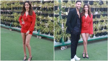 Gehraiyaan Promotions: Ananya Panday Brings in Some Early Valentine's Day Vibes With Her Red Hot Mini Dress