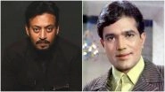 Irrfan Khan Birth Anniversary: Did You Know He Had Visited Rajesh Khanna&rsquo;s House To Fix His Air Conditioner? (Watch Video)