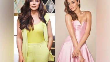 Entertainment News | Gauri Khan Creates Stunning Artwork for Ananya Panday