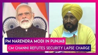PM Modi In Punjab Charanjit Channi Says No Security Lapse After Prime Minister Stuck On Flyover for 20 Mins