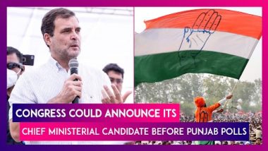 Punjab Polls 2022: Rahul Gandhi Says Congress Will Announce Its Chief Ministerial Candidate Soon