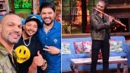 The Kapil Sharma Show: Shikhar Dhawan Plays Flute, Prithvi Shaw Flaunts His Rapping Skills on Sony TV&rsquo;s Reality Show