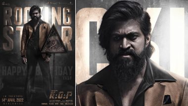 KGF Chapter 2 Makers Unveil an Intense Poster on Yash’s Birthday; Film To Release on April 14!