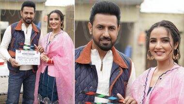 Honeymoon: Gippy Grewal and Jasmin Bhasin's Punjabi Film Goes on Floor (View Pics)