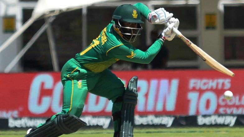 Temba Bavuma Scores 2nd ODI Century During SA vs IND 1st One-Day International at Paarl