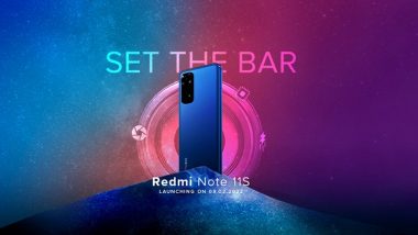 Redmi Note 11S To Be Launched in India on February 9, 2022; Check Expected Features & Specifications Here