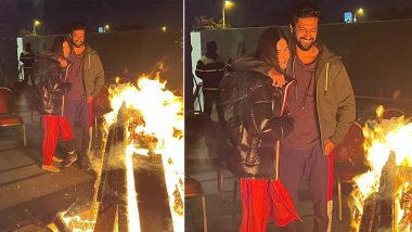 Vicky Kaushal And Katrina Kaif Are All Smiles As They Celebrate Their First Lohri Together (View Pics)