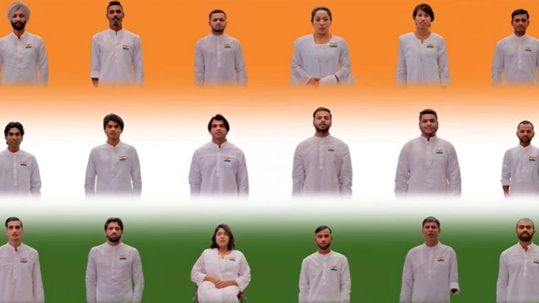 India&rsquo;s Tokyo Games Heroes Come Together To Recite National Anthem (Watch Video)