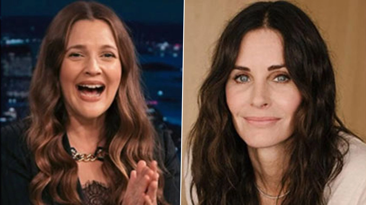 Agency News Drew Barrymore Asked Courteney Cox for Advice During(00)