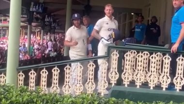 Australia vs England, 4th Ashes Test 2021–22: Jonny Bairstow Hits Back at Fans Body-Shaming Him and Ben Stokes During Day 3 at Sydney Cricket Ground (Watch Video)