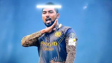 BPL 2022: Bowler Enacts Dance Move From Allu Arjun’s Movie Pushpa After Taking a Wicket (Watch Video)