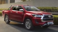 Toyota Hilux Pickup Truck Unveiled in India; Check Bookings, Launch Date & Specifications Here