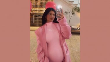 Pregnant Kylie Jenner Rocks Pink Outfit at Daughter Stormi Webster and Niece Chicago West’s Birthday Party!
