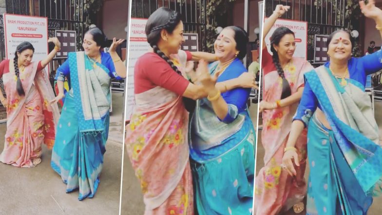 Anupamaa’s Rupali Ganguly and Alpana Buch Dance to Rashmika Mandanna’s Hit Song Saami Saami From Pushpa (Watch Video)