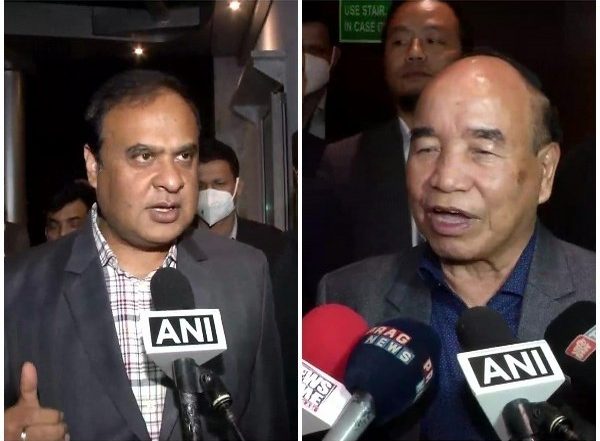 India News | Border Row: CMs of Assam, Meghalaya to Meet Amit Shah Today in Delhi