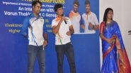 Sports News | Olympic Sailors KC Ganapathy and Varun Thakkar Take PM Modi's 'Meet the Champions' Campaign to Tamil Nadu