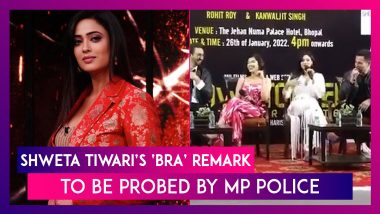 Shweta Tiwari Lands in Controversy Over 'Bra' Remark, MP Minister Narottam Mishra Orders Probe