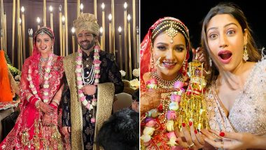 Ishqbaaz Actress Mansi Srivastava Marries Fiancé Kapil Tejwani; Co-Stars Surbhi Chandna, Shrenu Parikh Share Pics