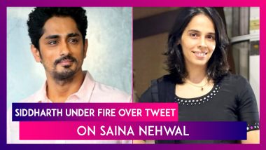 Siddharth Tweets About Saina Nehwal’s Comment On PM Modi’s Security Breach, NCW Gets Involved